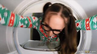 BRAZZERS: A Present Of Butt Flap Pajamas - Aften Opal, Maya Farrell on PornHD