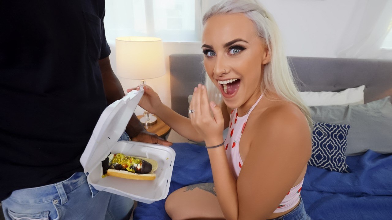 Reality Kings: Indica Monroe Is Making Special A Hot Dog Review On PornHD