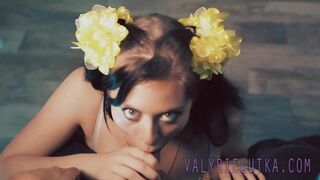 Valyrie Lutka – Pouty Young Daughter Face Fucked by Daddy