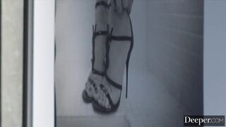 Deeper. Submissive Ameena Is Dominated In Public