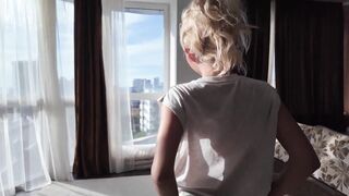 Small Asian ass gets to know a European dick