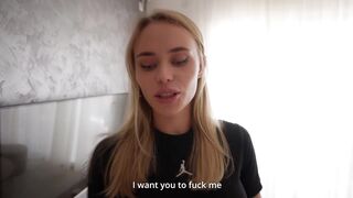 Stepson, take off the condom and cum in my wet pussy, it will be the best holiday at the seaside