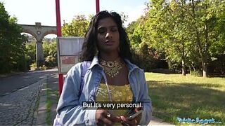 Public Agent - I fucked a hot DESI Student Nurse and made her CUM