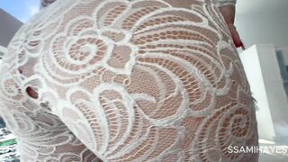 PAWG gets stretched by the biggest BBC