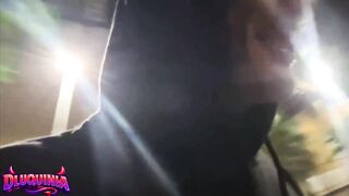In the early hours of the morning in São Paulo, anything can happen. This time I was lucky; I picked up a hot young girl who gave me a blowjob in a public place.