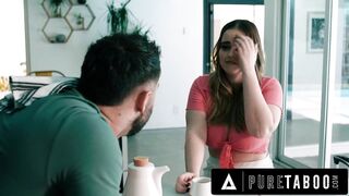 PURE TABOO Pervert Lonely Man Accepts To Host Codi Vore IF He Can Watch Her Take Showers