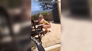 Skinny Teen Dances Naked While Playing with Her Pussy