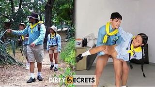 MY STUDENTS SNEAK AWAY FOR A SECRET FUCK